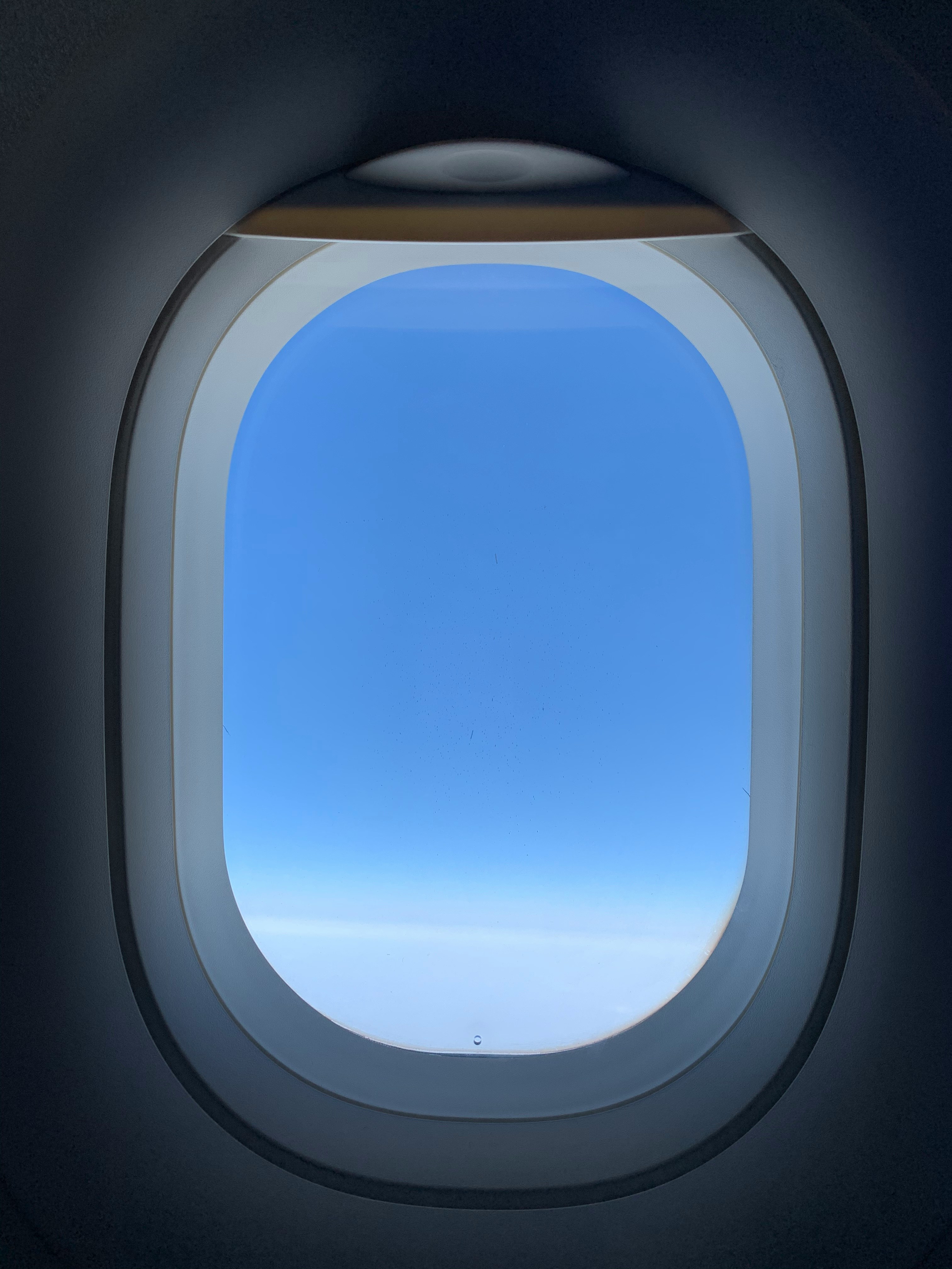 Airplane Window Sky View